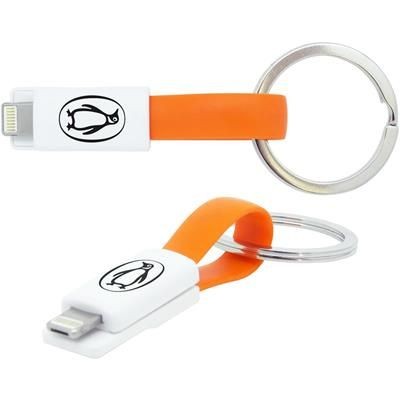 Branded Promotional 2 IN 1 MINI MAGNET SYNC & CHARGER KEYRINGS ADAPTOR CABLE Charger From Concept Incentives.