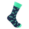 Branded Promotional UNISEX CUSTOM KNITTED NOVELTY ANKLE DRESS SOCKS in Cotton Socks From Concept Incentives.