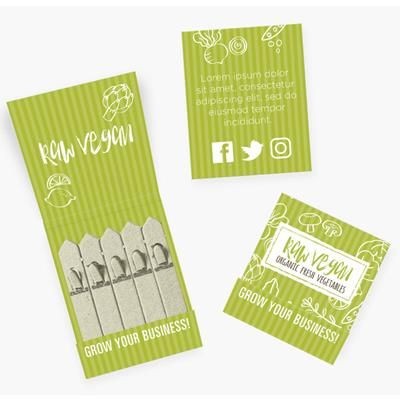 Branded Promotional 5 STICK STANDARD SEEDSTICK Seeds From Concept Incentives.