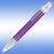 Branded Promotional SETANTA FROST BALL PEN in Purple Pen From Concept Incentives.