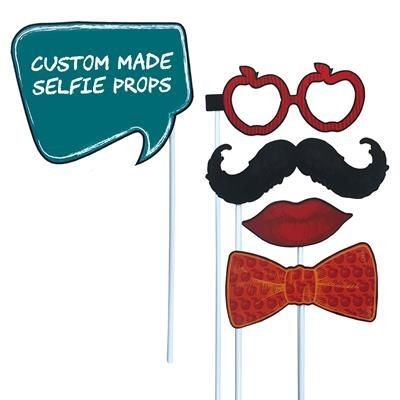 Branded Promotional SELFIE PROPS Party Prop From Concept Incentives.