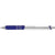 Branded Promotional SENTINEL ALUMINIUM METAL BALL PEN in Silver & Blue Pen From Concept Incentives.