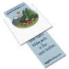 Branded Promotional SHAPED FOLDING MAGNETIC BOOKMARK Bookmark From Concept Incentives.