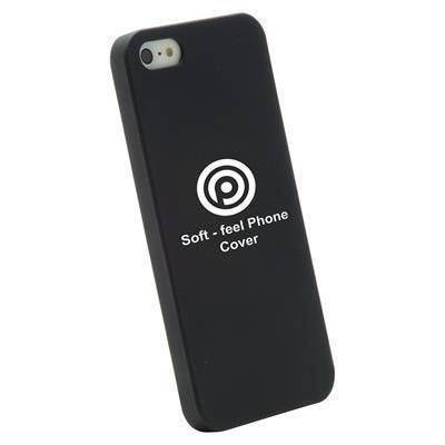 Branded Promotional SOFT TOUCH PLASTIC PHONE COVER Mobile Phone Case From Concept Incentives.