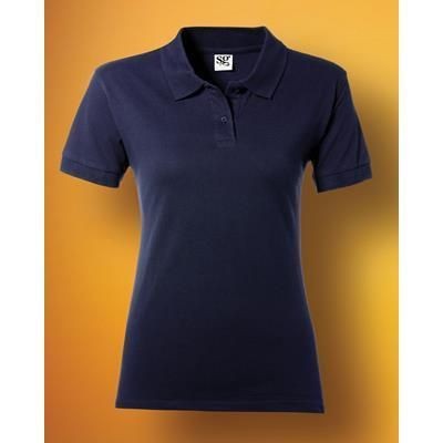 Branded Promotional SG LADIES COTTON POLO SHIRT Polo Shirt From Concept Incentives.