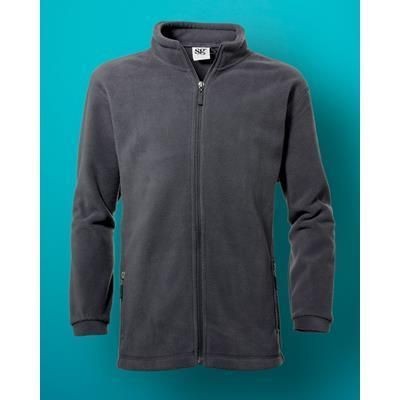 Branded Promotional SG CHILDRENS FULL ZIP FLEECE JACKET Fleece From Concept Incentives.
