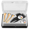 Branded Promotional SEVILLA GOLF GIFT BOX in Clear Transparent Golf Gift Set From Concept Incentives.