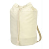 Branded Promotional NEWBURY CANVAS BACKPACK RUCKSACK in Natural Bag From Concept Incentives.