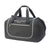 Branded Promotional RHODES SPORTS BAG HOLDALL in Black & White Bag From Concept Incentives.