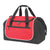 Branded Promotional RHODES POLYESTER SPORTS BAG HOLDALL in Red & Black Bag From Concept Incentives.