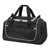 Branded Promotional PIRAEUS SPORTS HOLDALL OVERNIGHT BAG in Black & Pale Green Bag From Concept Incentives.