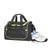 Branded Promotional PIRAEUS SPORTS HOLDALL OVERNIGHT BAG in Black & Lime Green Bag From Concept Incentives.