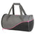 Branded Promotional ANDROS DAILY SPORTS BAG in Grey, Black & Hot Pink Bag From Concept Incentives.