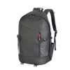 Branded Promotional GRAN PIERRO HIKER BACKPACK RUCKSACK in Black Bag From Concept Incentives.