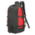 Branded Promotional GRAN PARADISO HIKER BACKPACK RUCKSACK in Black & Red Bag From Concept Incentives.