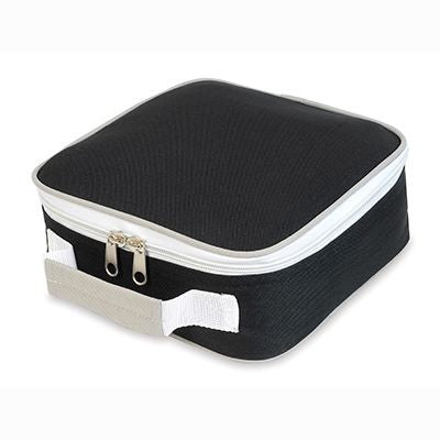 Branded Promotional SANDWICH LUNCH BOX in Black Lunch Box From Concept Incentives.