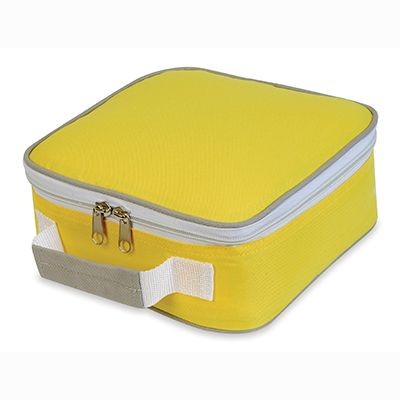 Branded Promotional SANDWICH LUNCH BOX in Yellow Lunch Box From Concept Incentives.