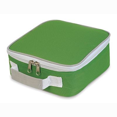 Branded Promotional SANDWICH LUNCH BOX in Lime Lunch Box From Concept Incentives.