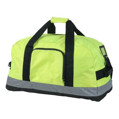 Branded Promotional SEATTLE WORKWEAR BAG HOLDALL in Yellow Bag From Concept Incentives.