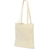 Branded Promotional GUILDFORD COTTON SHOPPER TOTE SHOULDER BAG in Natural Bag From Concept Incentives.
