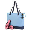 Branded Promotional BURMOOS WELLNESS LEISER BAG in Light Blue & French Navy Bag From Concept Incentives.