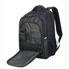 Branded Promotional FRANKFURT SMART LAPTOP BACKPACK RUCKSACK in Black Bag From Concept Incentives.