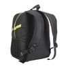 Branded Promotional OSAKA BACKPACK RUCKSACK in Black & Lime Green Bag From Concept Incentives.