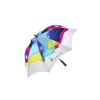 Branded Promotional SHEFFIELD SPORTS GOLF UMBRELLA Umbrella From Concept Incentives.