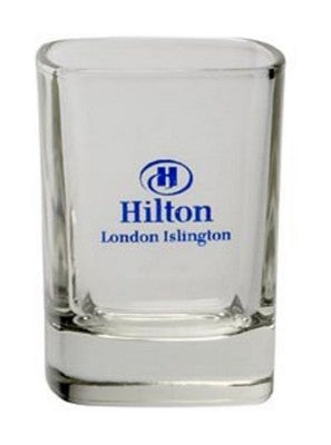 Branded Promotional CUBIC SHOT GLASS Shot Tot Glass From Concept Incentives.