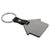 Branded Promotional HOUSE SHAPE METAL KEYRING in Gift Box Keyring From Concept Incentives.