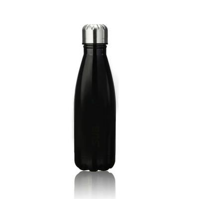 Branded Promotional SIENA STAINLESS STEEL METAL DRINK BOTTLE 350ML Sports Drink Bottle From Concept Incentives.