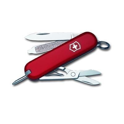 Branded Promotional VICTORINOX SIGNATURE SWISS ARMY KNIFE Knife From Concept Incentives.