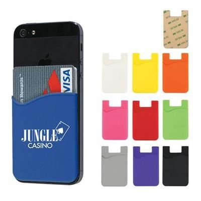 Branded Promotional SILICON WALLET Mobile Phone Case From Concept Incentives.