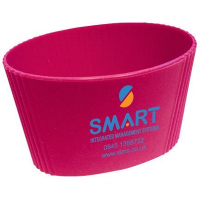 Branded Promotional SILICON CUP HOLDER Cup Holder From Concept Incentives.