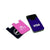 Branded Promotional SILKSCREENED SMART PHONE WALLET Mobile Phone Case From Concept Incentives.