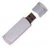 Branded Promotional SILVER METAL USB FLASH DRIVE MEMORY STICK with Clear Transparent Ends Memory Stick USB From Concept Incentives.