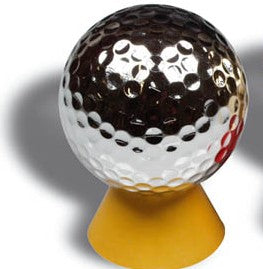 Branded Promotional SILVER GOLF BALL Golf Balls From Concept Incentives.