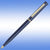 Branded Promotional SIGNATURE BALL PEN in Blue with Gold Gilt Trim Pen From Concept Incentives.