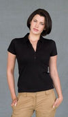 Branded Promotional SKINNI FIT LADIES MODERN STRETCH PIQUE POLO SHIRT Polo Shirt From Concept Incentives.