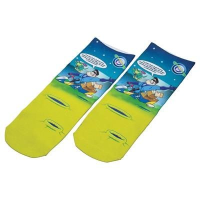 Branded Promotional FULL COLOUR XPRESS SHORT SOCKS Socks From Concept Incentives.