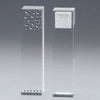 Branded Promotional SWAROVSKI ELEMENTS CRYSTAL TOWER GLASS AWARD TROPHY Award From Concept Incentives.