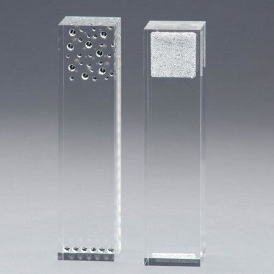 Branded Promotional SWAROVSKI ELEMENTS CRYSTAL TOWER GLASS AWARD TROPHY Award From Concept Incentives.