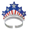 Branded Promotional USA STARS & STRIPE GLITTERED TIARA Party Pack From Concept Incentives.