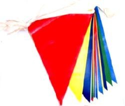 Branded Promotional RAINBOW MULTI COLOUR BUNTING Bunting From Concept Incentives.
