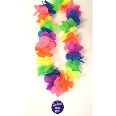 Branded Promotional BRANDED HAWAIIAN LEIS Fancy Dress From Concept Incentives.