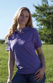 Branded Promotional SLAZENGER LADIES PIQUE POLO SHIRT Polo Shirt From Concept Incentives.