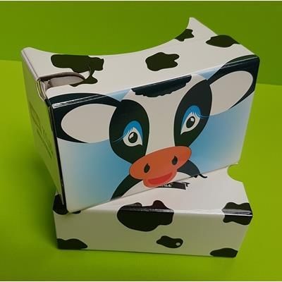 Branded Promotional SLIDE VIRTUAL REALITY GLASSES with Sleeve Glasses From Concept Incentives.