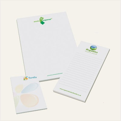 Branded Promotional ENVIRO-SMART PAD Notepad from Concept Incentives