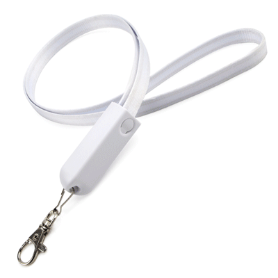 Branded Promotional SMART 3-IN-1 LANYARD Cable From Concept Incentives.