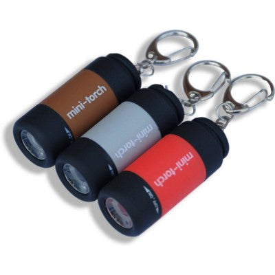 Branded Promotional USB RECHARGABLE MINI TORCH Torch From Concept Incentives.